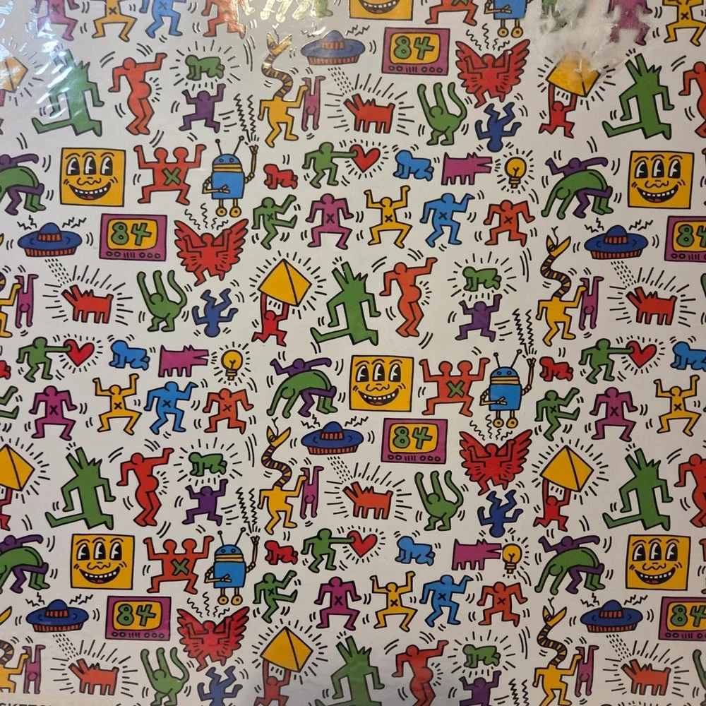 Keith Haring Sketchbook All Over Print Pop Art Spiral Bound Acid Free Paper New